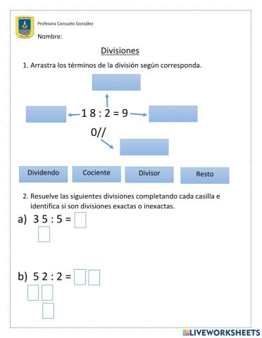 Divisiones