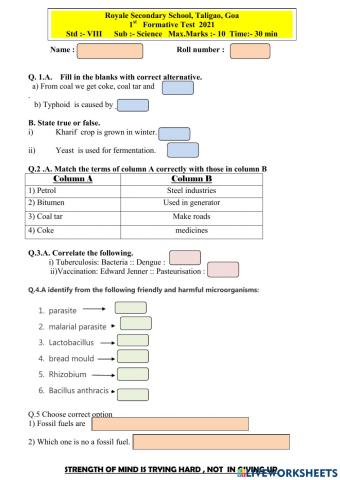 Microorganism and coal and petroleum-2