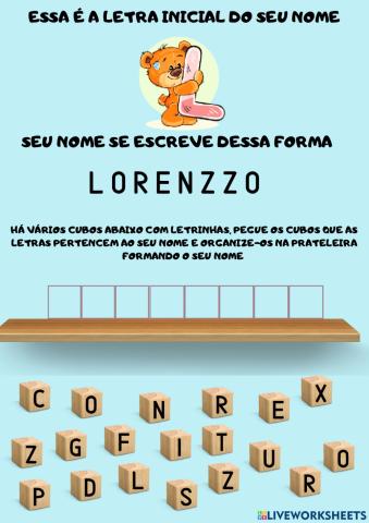 Nome Próprio - Lorenzzo