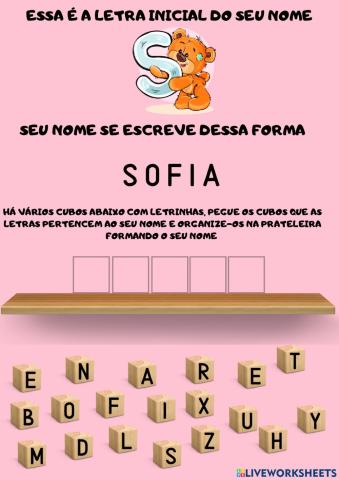 Nome Próprio - Sofia