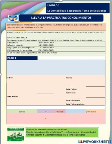 Clase 21 - Estados financieros resumidos