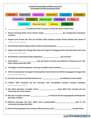 Sejarah Bab 7 - Tingkatan 3