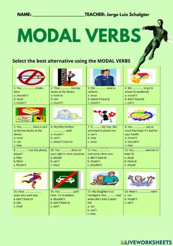 Modal verbs