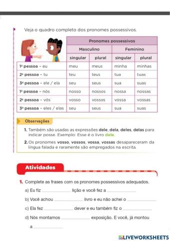 Pronomes demonstrativos