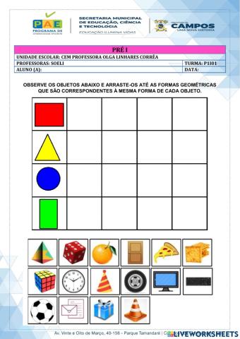 Formas Geométricas