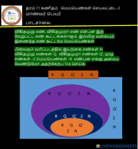 Maths Gr 11 மெய்யெண்கள் 3