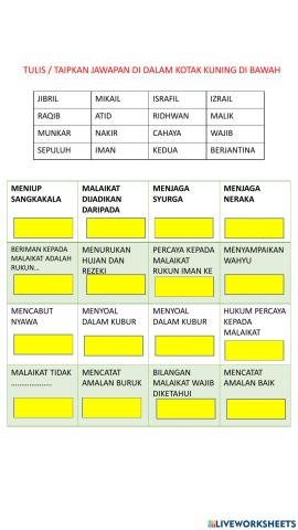 Beriman kepada malaikat