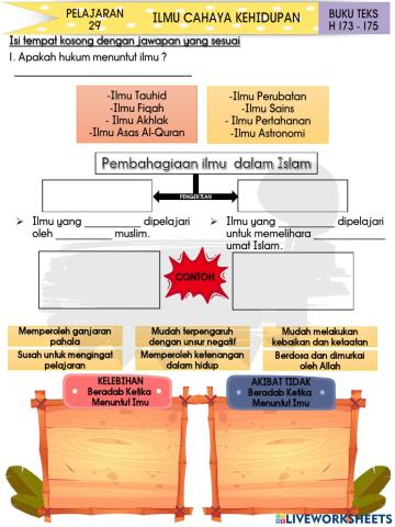 T1-pelajaran 29: ilmu cahaya kehidupan