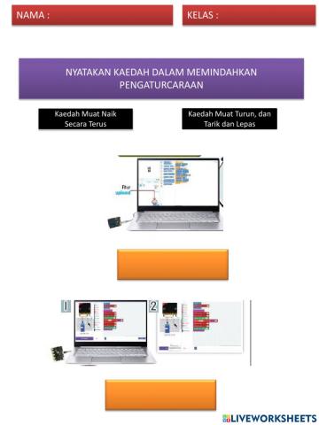 Rbt t5 semakan memindahkan pengaturcaraan pada perkakasan dan menguji kefungsiannya