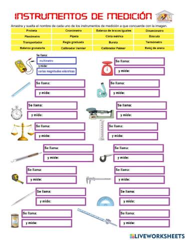 Instrumentos de Medición