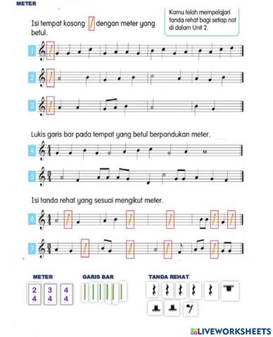 Pendidikan Muzik Sekolah Menengah - Meter