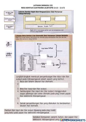 2.4.5 - 2.4.7 reka bentuk elektronik