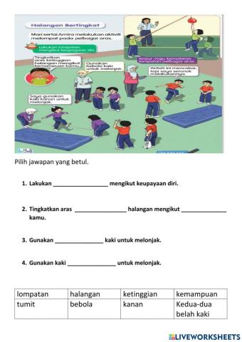 Kelas pj 3 aishah minggu 22