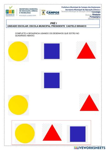 Formas geometricas