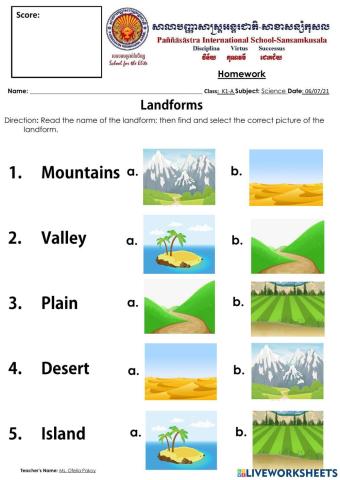 Landforms