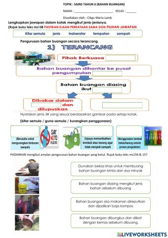 Pengurusan bahan buangan