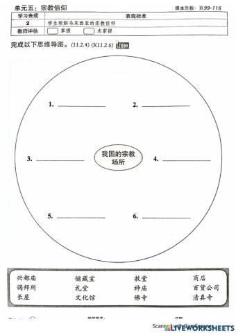 单元5 宗教信仰