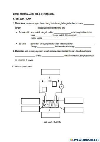 Sel elektrolitik