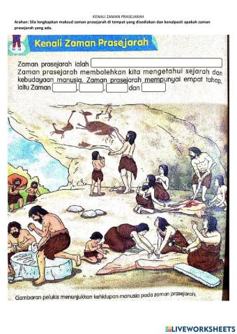 Kenali Zaman Prasejarah