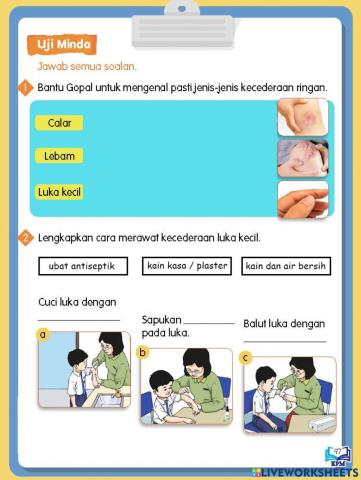 PJK TAHUN 3 : KECEDERAAN RINGAN