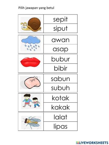 pilih jawapan by Cikgu Rohaya Sk Felda Neram satu