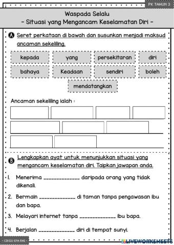 PK Tahun 3 - Waspada Selalu