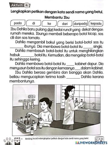 Membantu Ibu