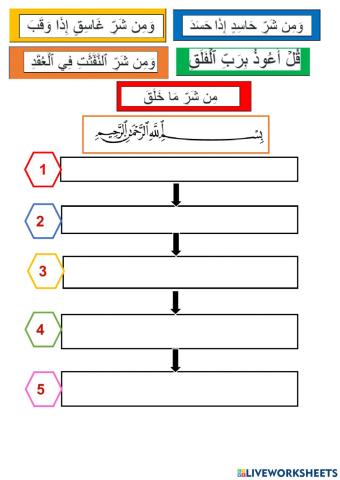 Hafazan surah al-falaq