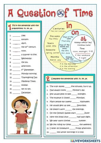 Preposition of time