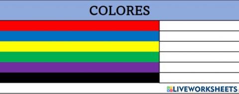 Colores basicos