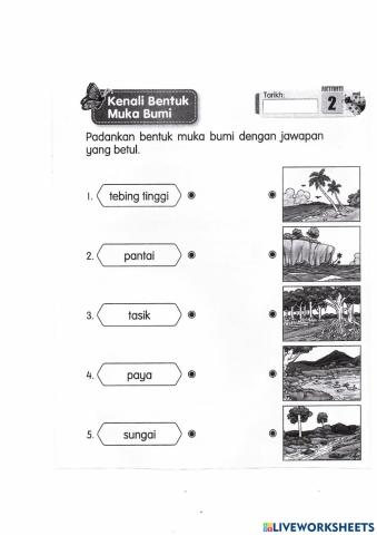 Pssas kssrpk tahun 4 : bentuk muka bumi