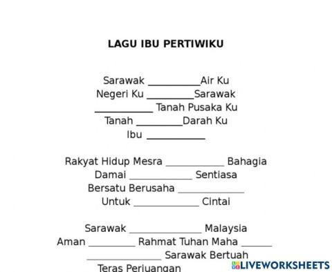 Ibu Pertiwiku