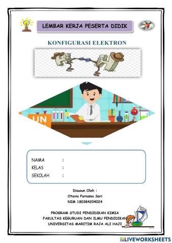 Lkpd konfigurasi elektron