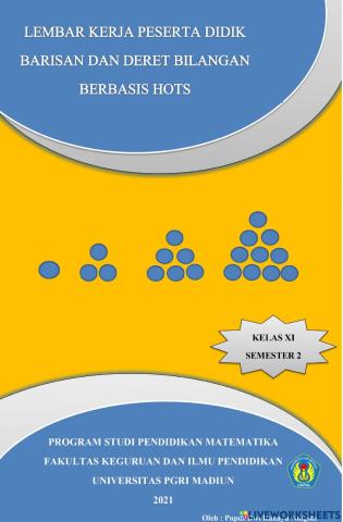 LKPD I Barisan Dan Deret kelas XI