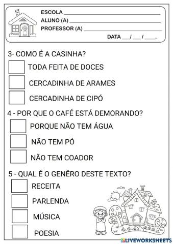 A casinha da vovó