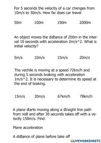 Acceleration