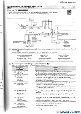 Sistem penghantaran dan pengagihan tenaga elektrik