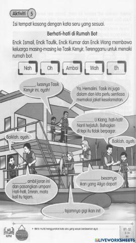 Berhati - hati di rumah bot