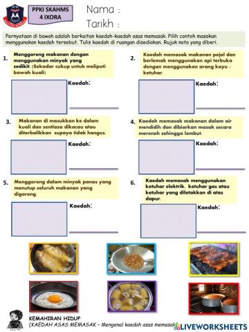 KH: Kaedah Asas Memasak