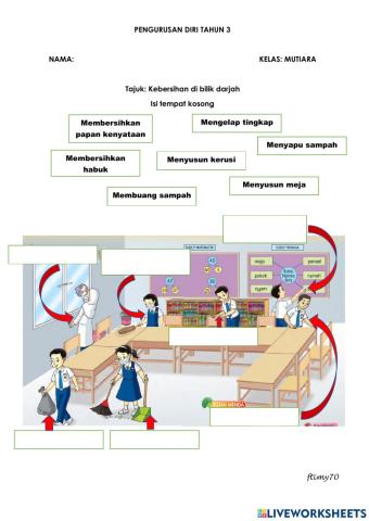 Kebersihan dalam Kelas