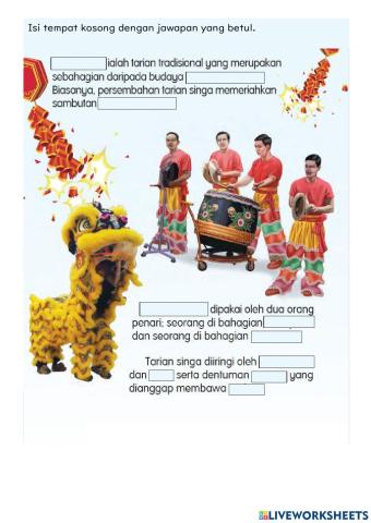 Tarian Singa