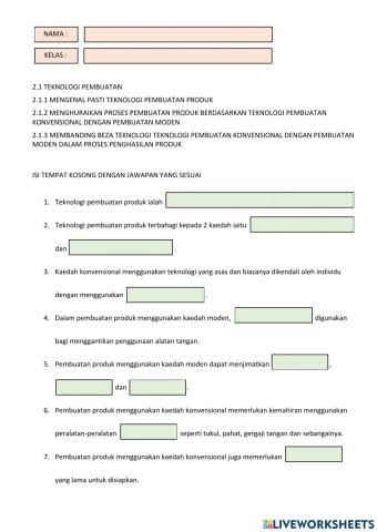 2.1 Teknologi Pembuatan (1)