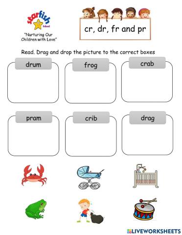 Initial consonant blends