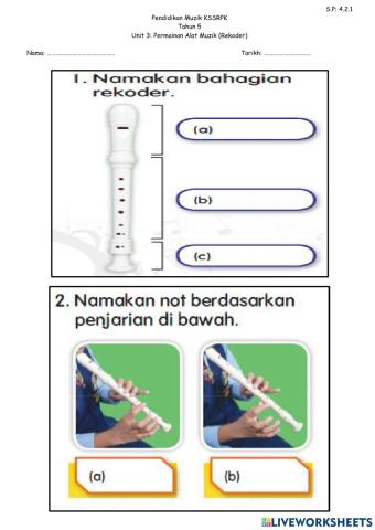 Pengenalan kepada rekoder