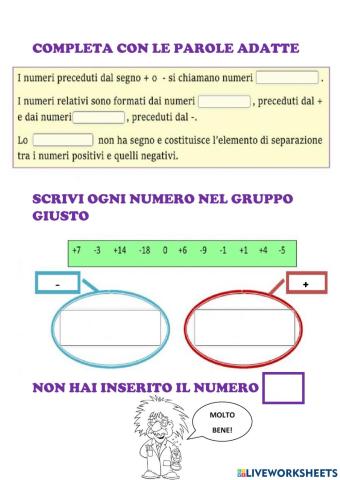 Numeri relativi