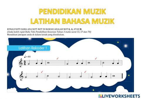 Bahasa Muzik