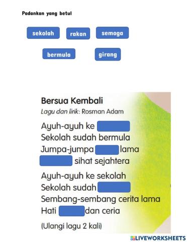 Bersua Kembali