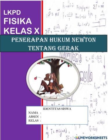 Penerapan hukum newton