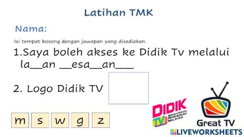 Akses Ke Didik TV Melalui Laman Sesawang