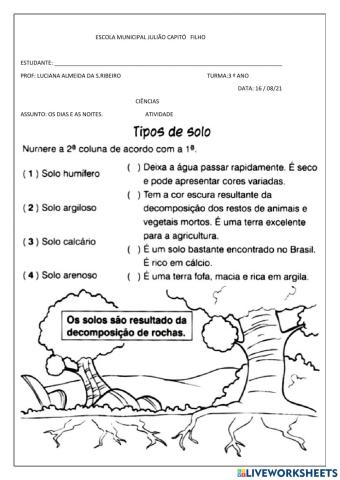 Aula de ciências